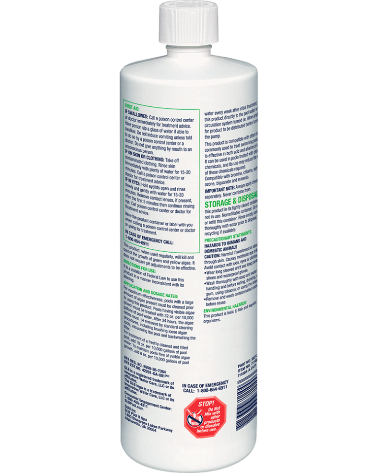 GLB® ALGAEX ALGAECIDE ACME Pool & Spa Company